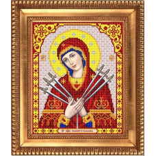 Схема під вишивку бісером "СБ Семистрільна"