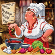 Схема під вишивку бісером "Борщ"