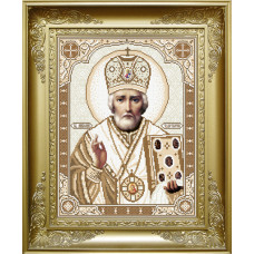 Схема під вишивку бісером "Св. Миколай Чудотворець"