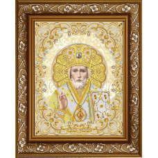 Схема під вишивку бісером "Св. Микола Чудотворець"